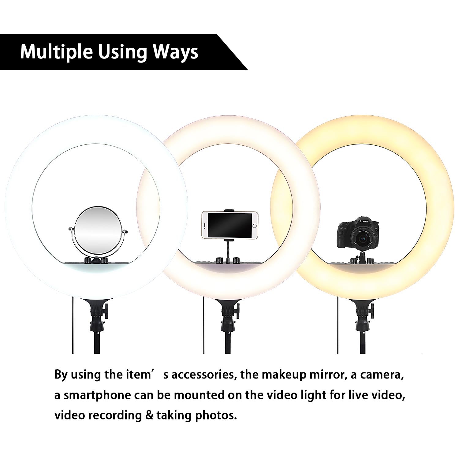 Lorreto High Quality 18 Inches Ring Light