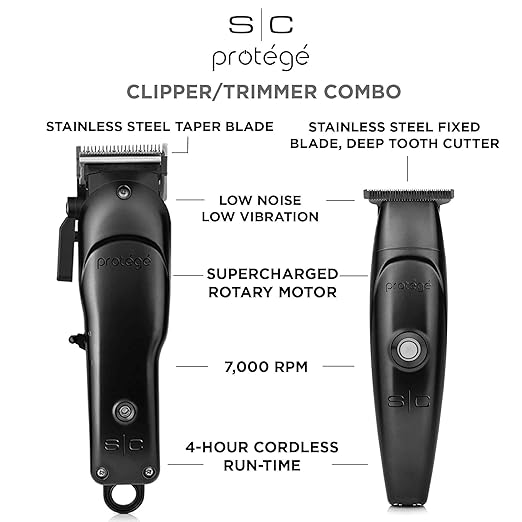 STYLECRAFT PROTÉGÉ -  SUPERCHARGED MOTOR CORDLESS HAIR TRIMMER