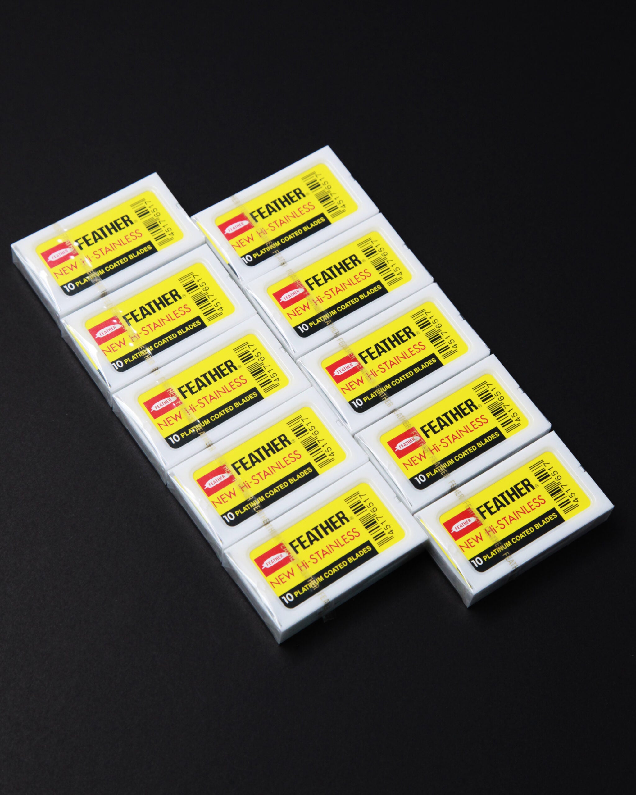 100 Feather Double-Edge Safety Razor Blades
