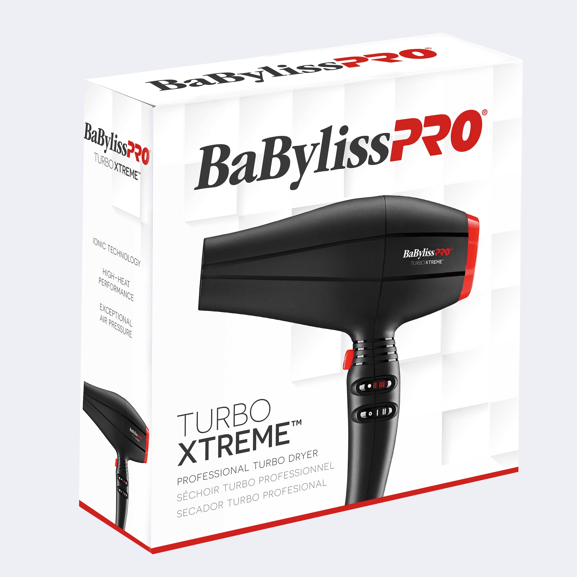 BaBylissPRO Turbo Xtreme Ionic Hairdryer