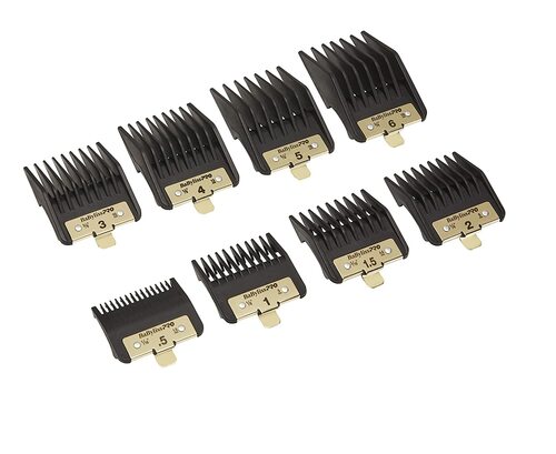 BaBylisspro Premium Clippers Gold Guards - 8 pcs - #FXPCG