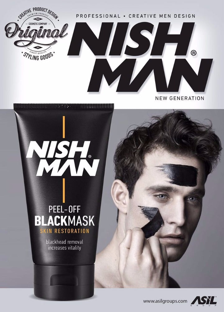 Nishman Peel Off Black Mask  150ml