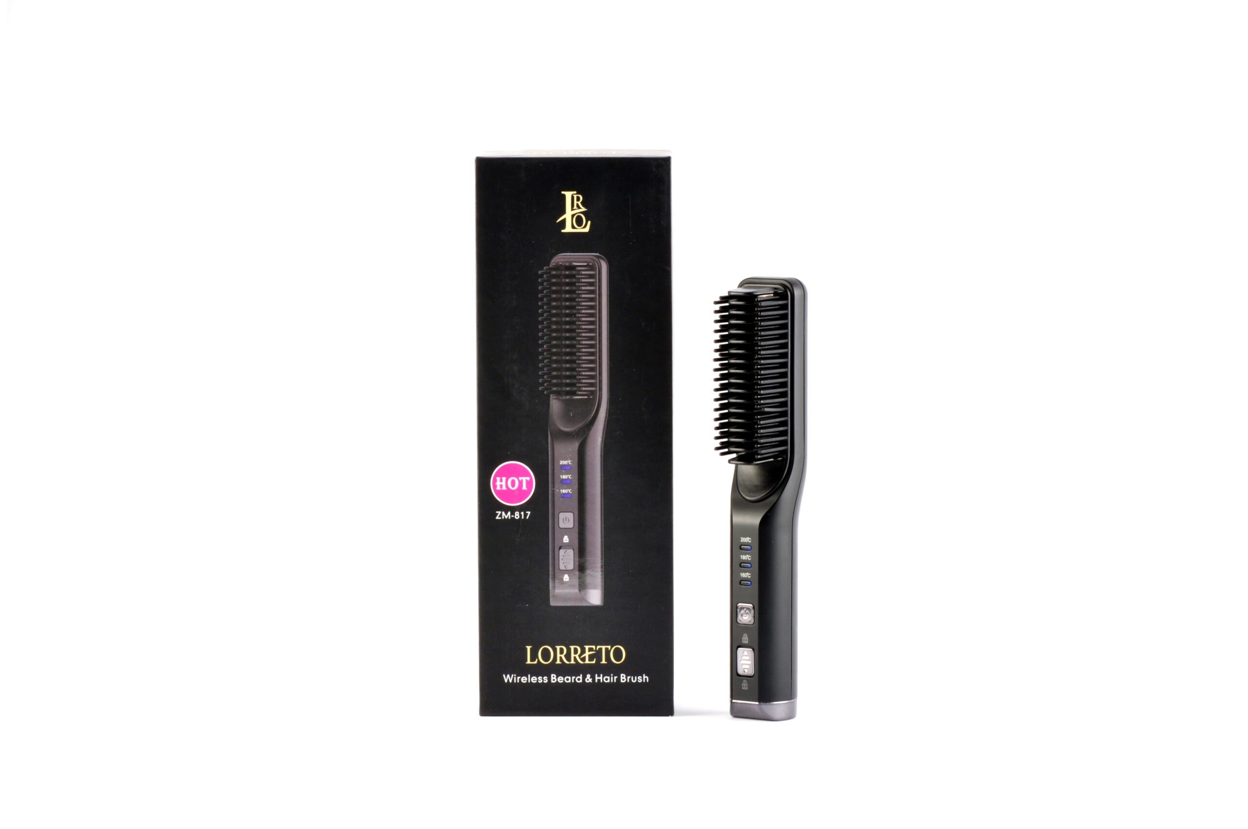 Lorreto Wireless Beard & Hair Brush