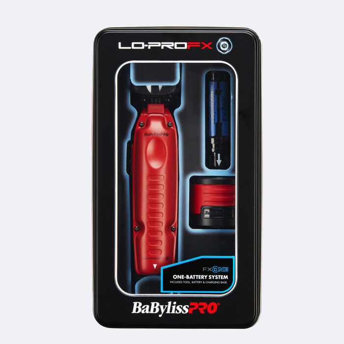BaBylissPRO FXONE  Lo-Pro Limited Edition Matte Red Trimmer (FX729MR)