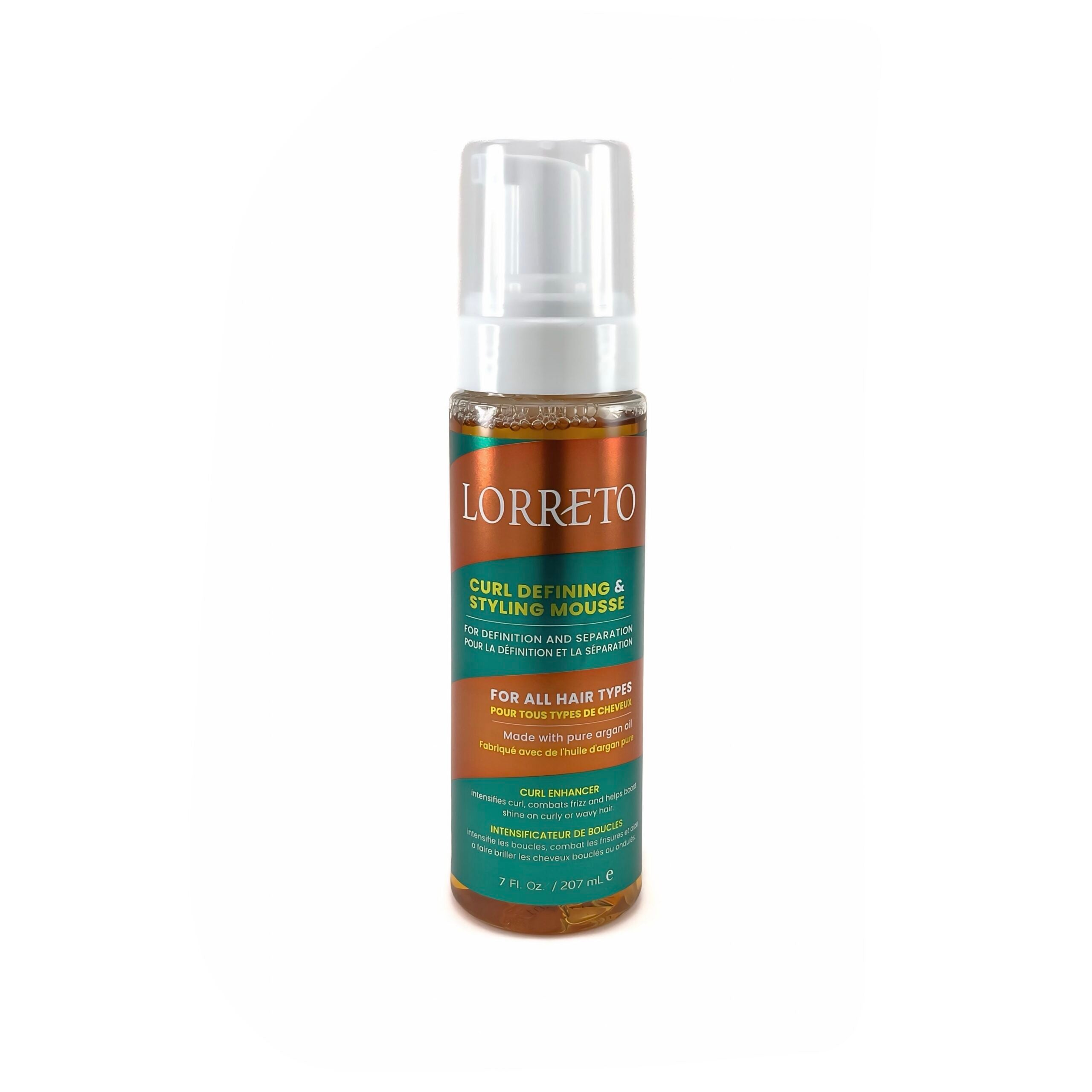 Lorreto Curling Mousse 200ml (Natural Hold)