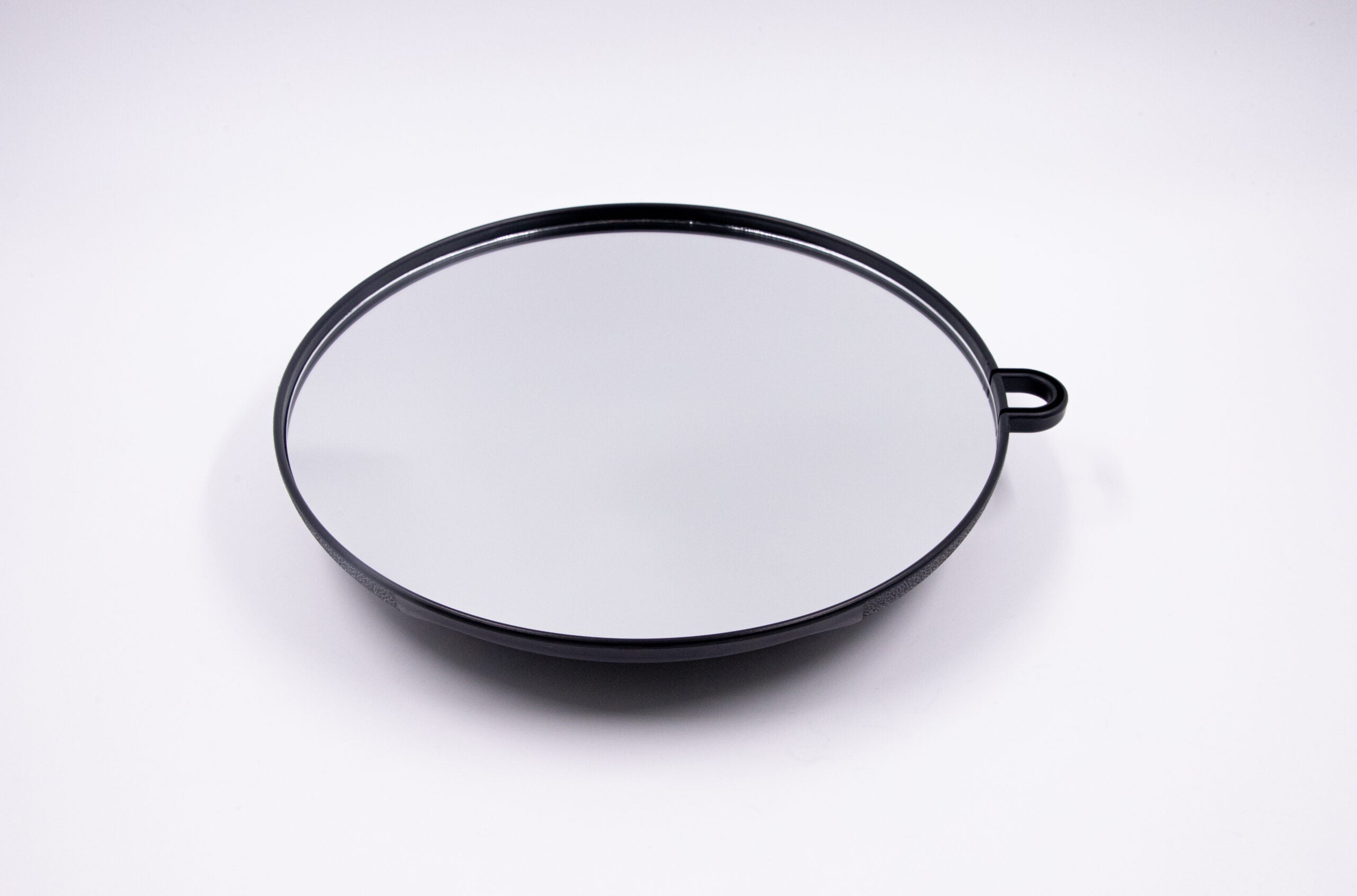 Lorreto Professional Mirror Round Handheld (Black)