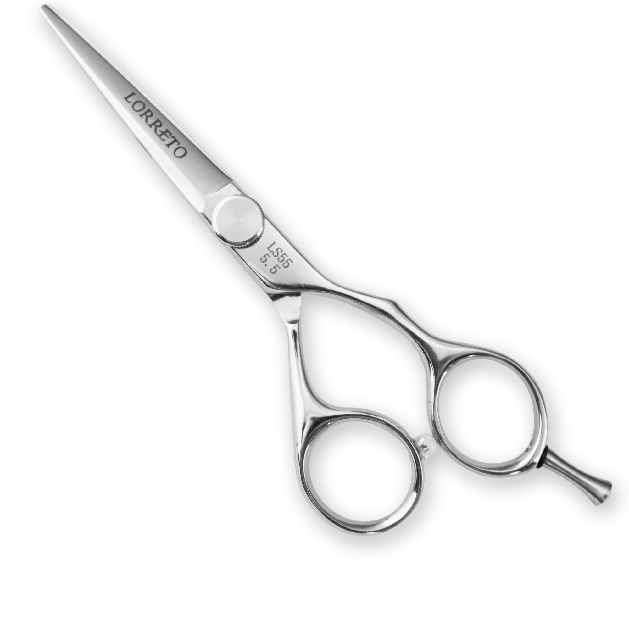 Lorreto 5.5 Straight Handel  Professional Scissor #LS55