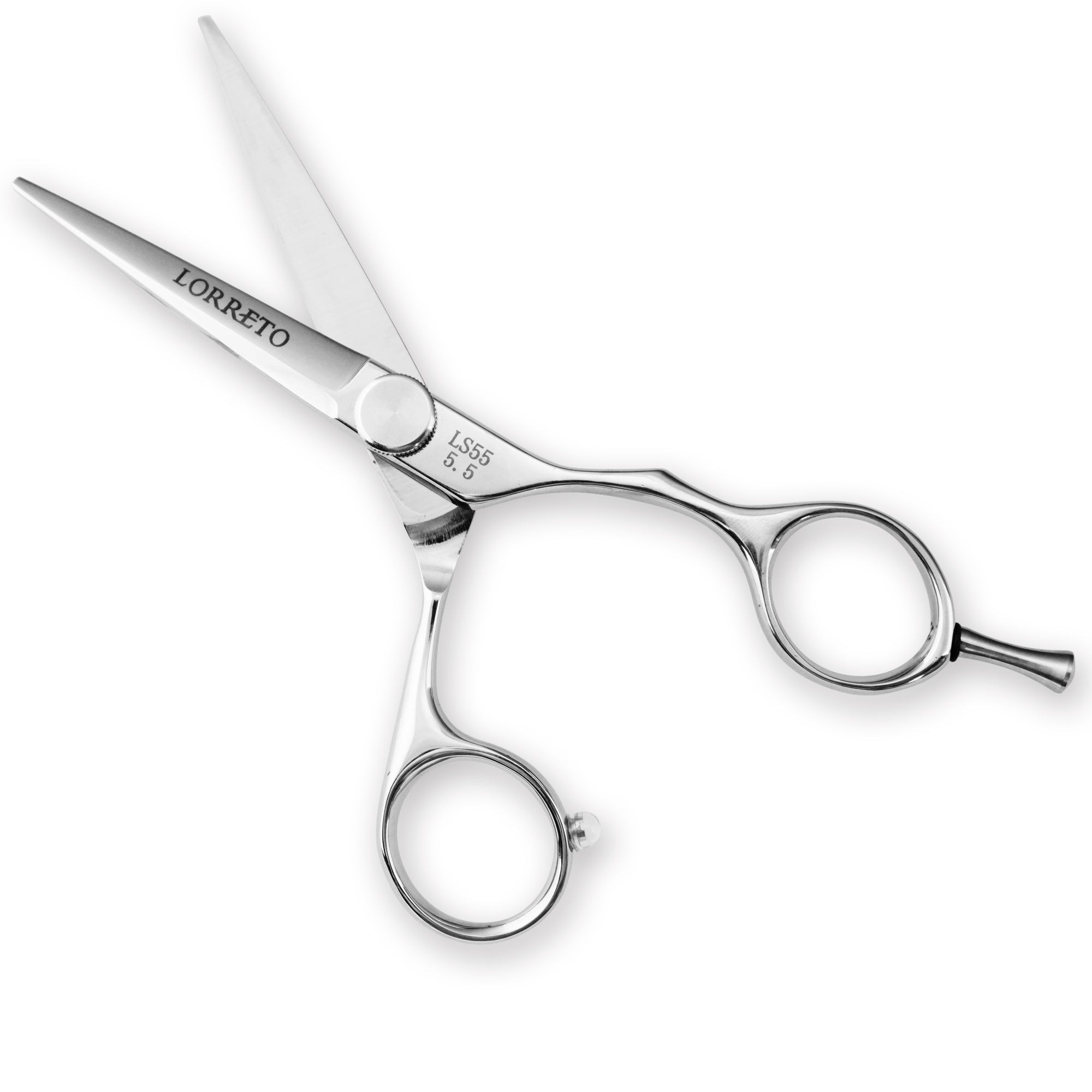 Lorreto 5.5 Straight Handel  Professional Scissor #LS55