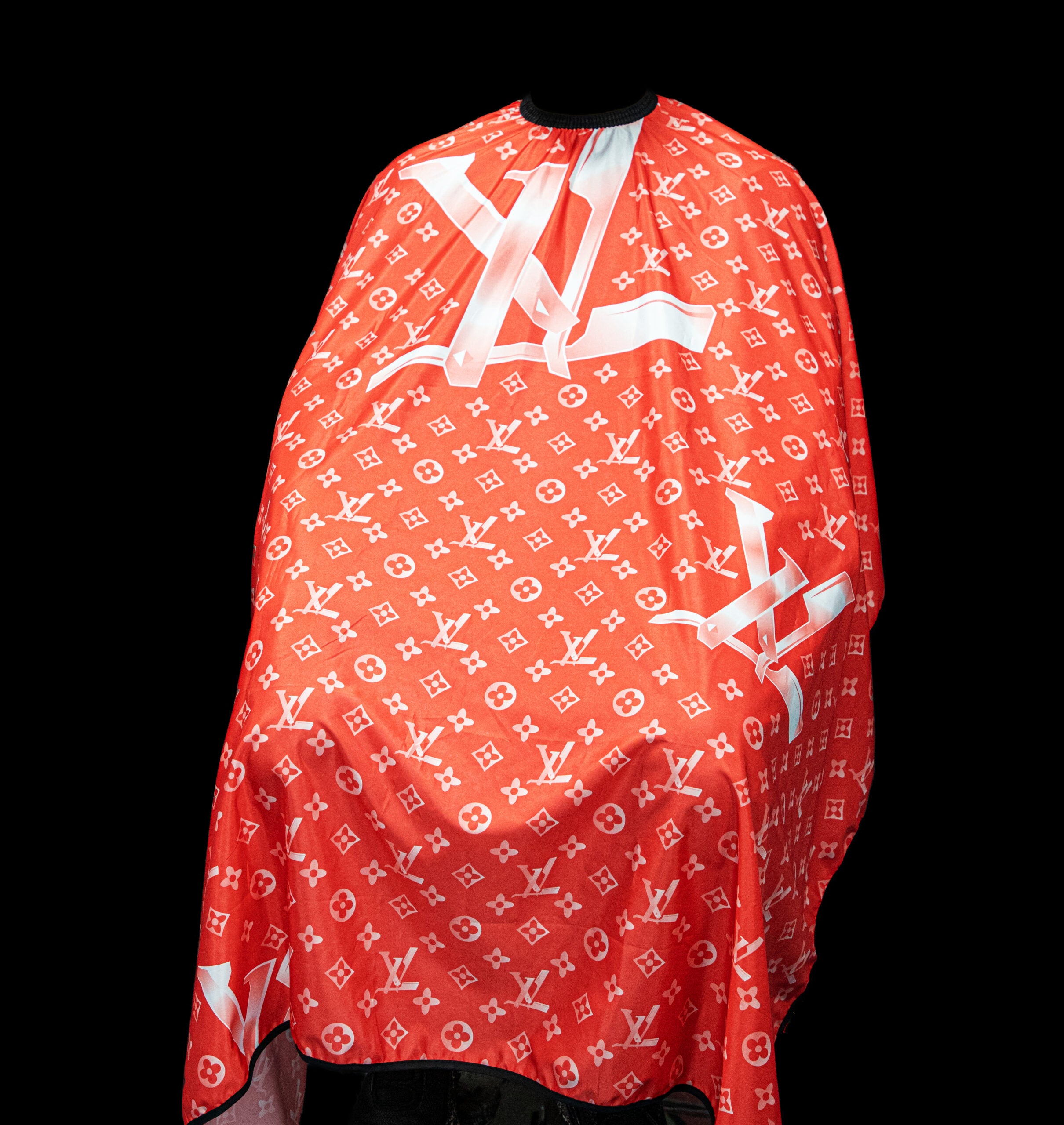 WG Red & White Premium Barber Cape