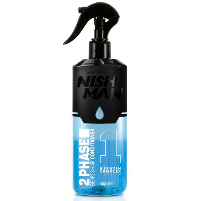 Nishman 2 Phase Beard & Hair Conditioner 400ml