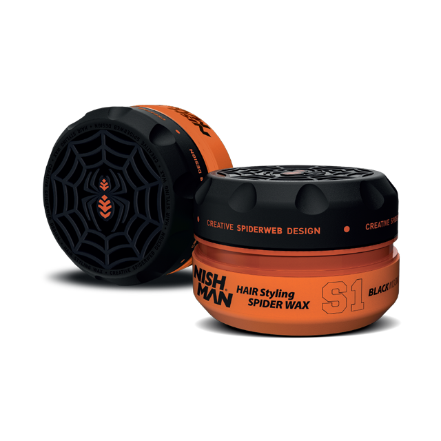 Nishman Hair Styling Spider Wax S1 BlackWidow