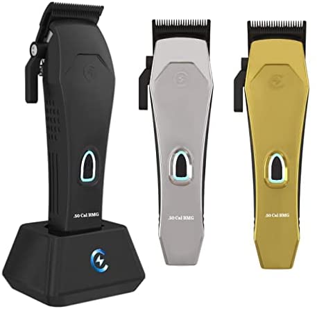 CALIBER .50 CAL BMG CORDLESS MAGNETIC MOTOR CLIPPER - WITH 3 COLOR LIDS