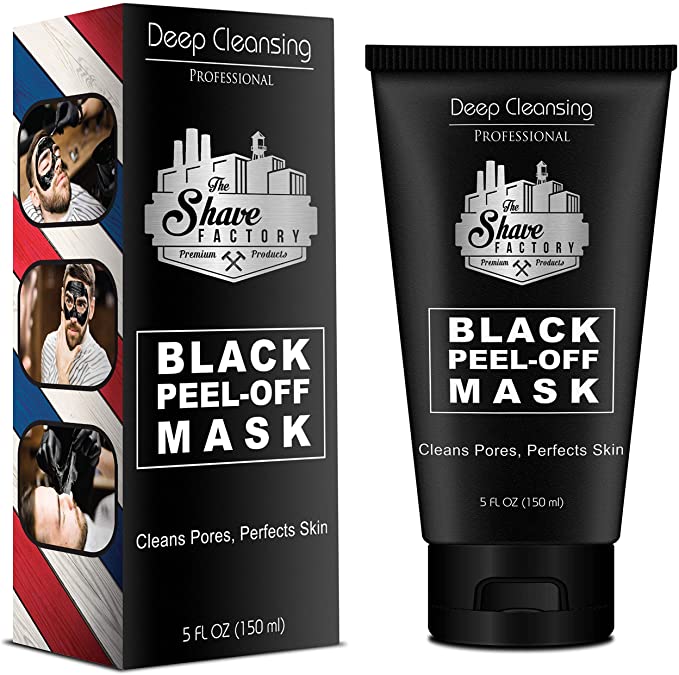 The Shaving Factory Peel Off Black Mask 150ml