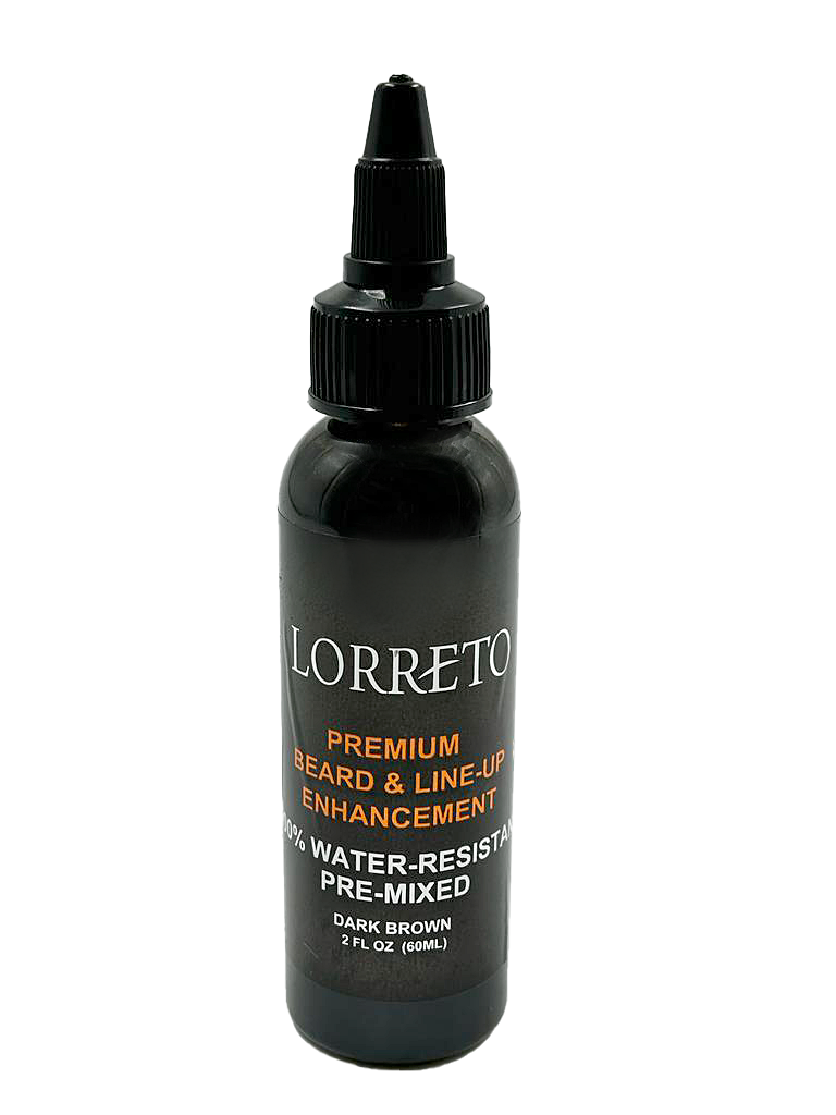Lorreto Premium Beard & Line-Up Enhancement Dark Brown (60ml)