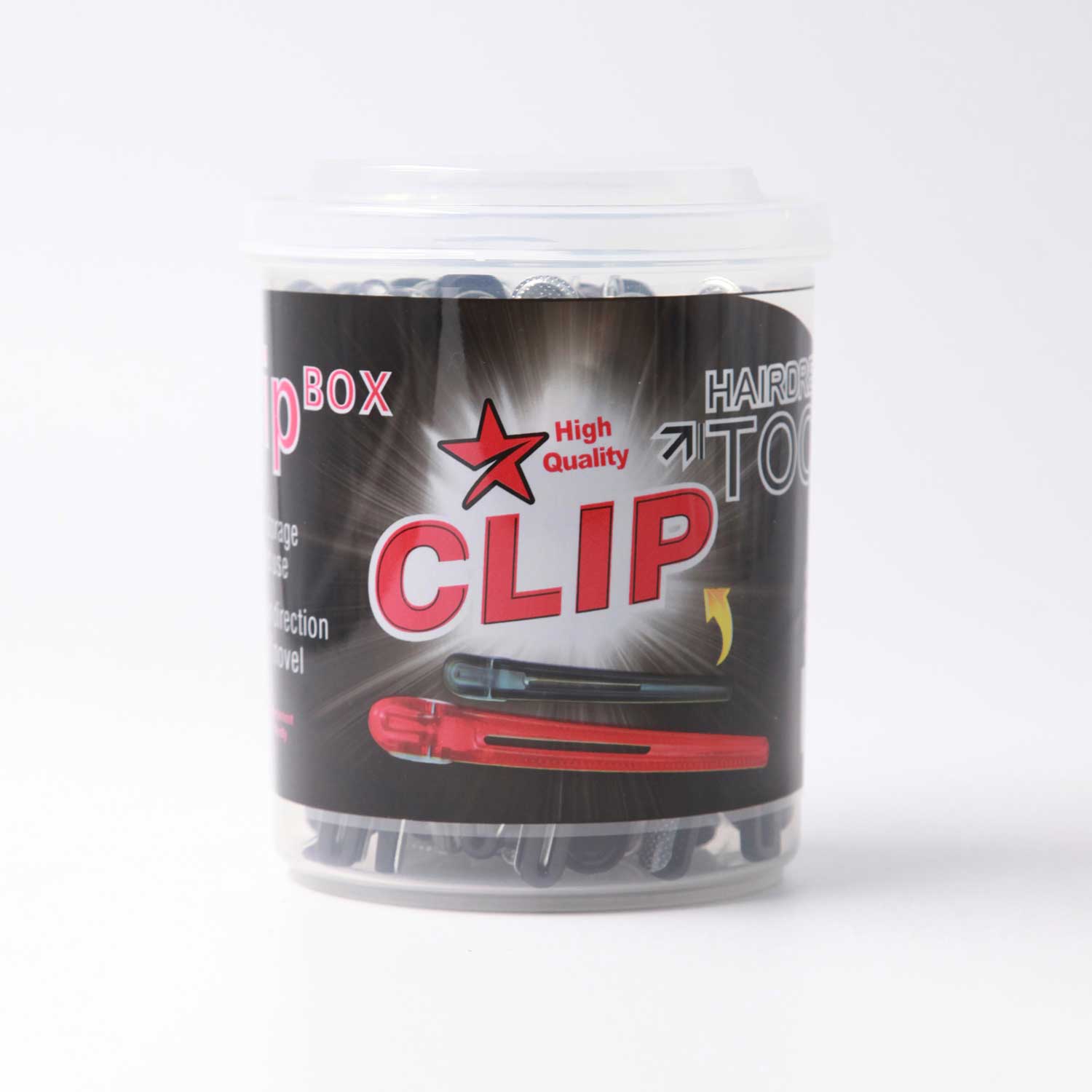 Lorreto Hair Clips Box 30 pcs (black)