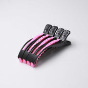 Double Hinge Hair Clips(Black &amp; Pink)