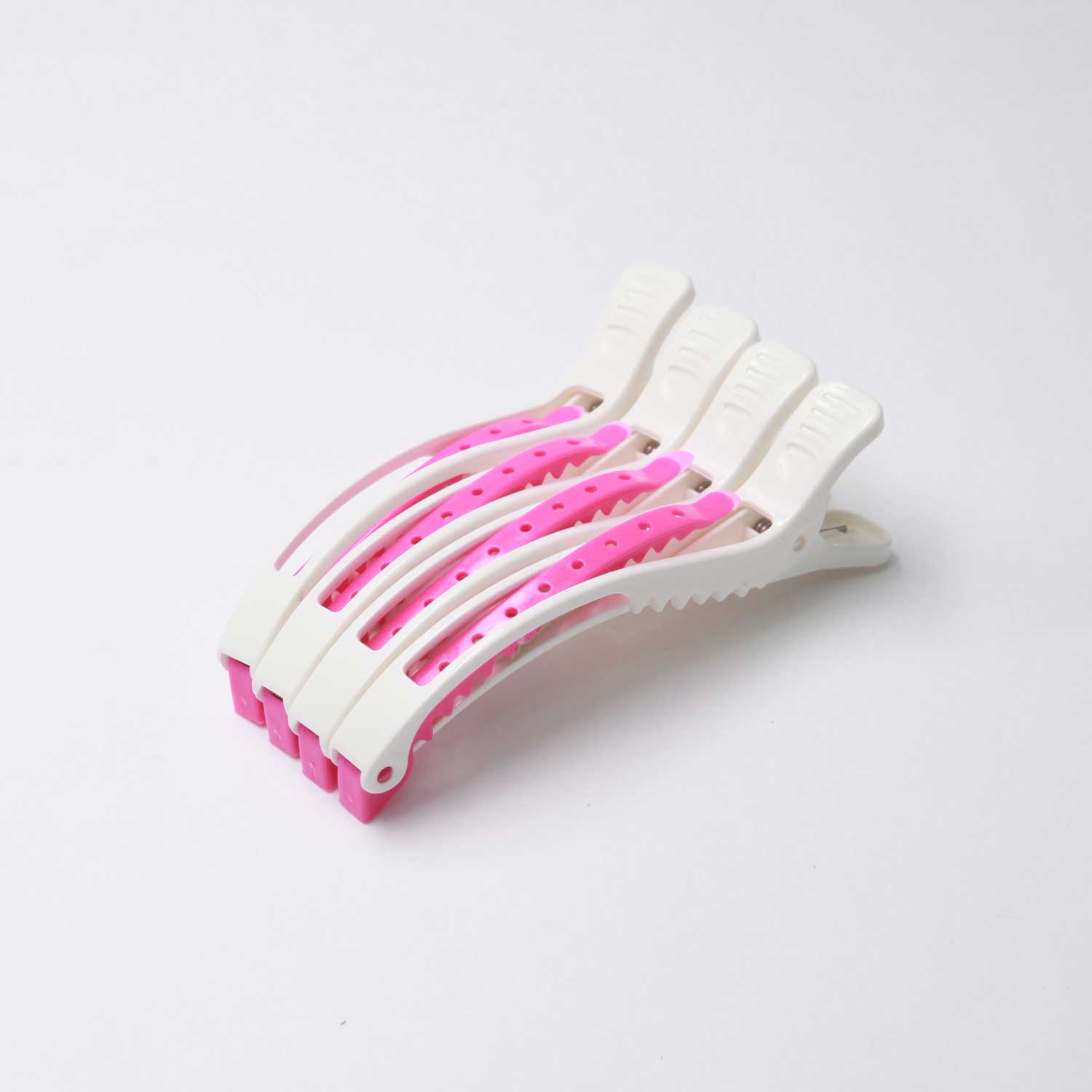 Lorreto Double Hinge Hair Clips (Pink)