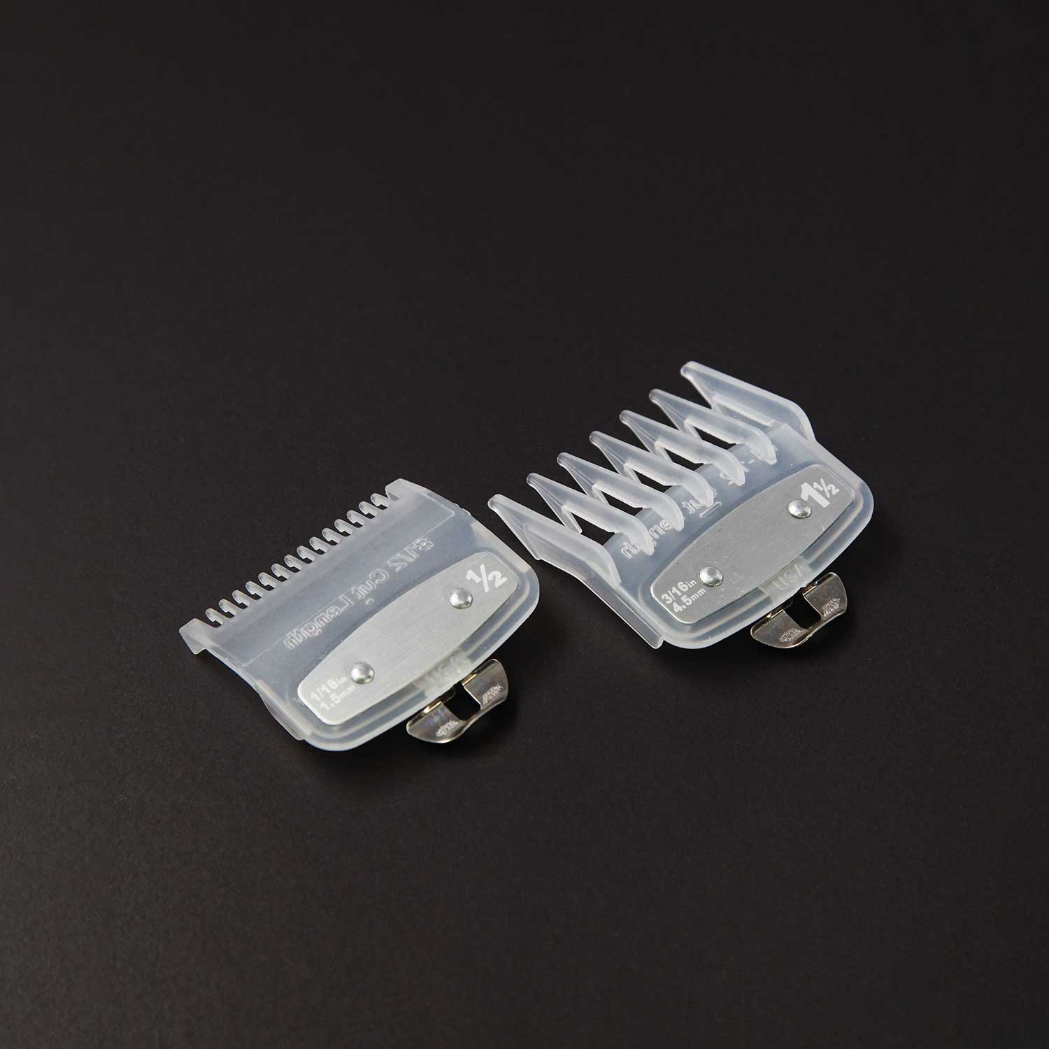 Transparent Premium Clipper Guards Combo