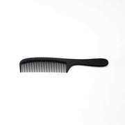 Lorreto Black Carbon Fiber  Wide Tooth Comb