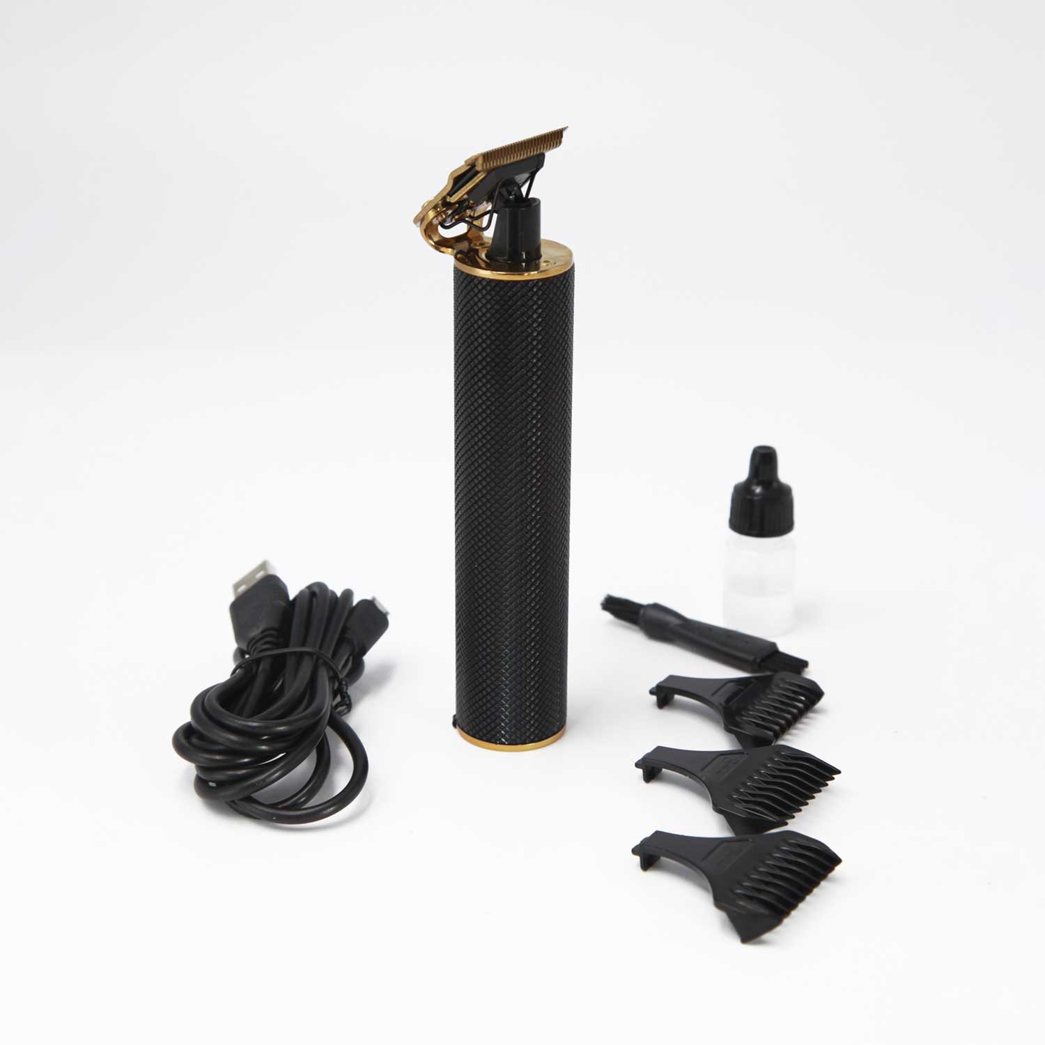 Lorreto Cordless Hair Trimmer zero Gapped (Black)