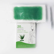 20 Pcs Depilatory Body Waxing Strips