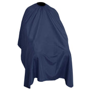 Lorreto Premium Barber Cape Size 165 x 140 (Navy Bleu)