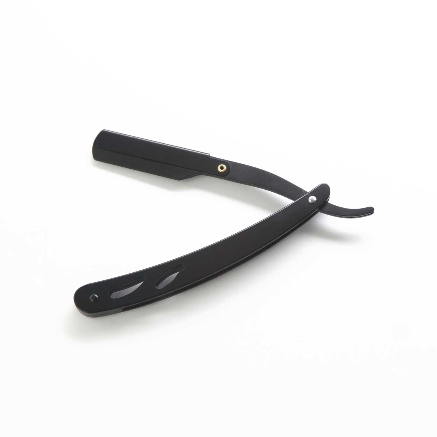 WG Stainless Steel Straight Razor (Black)