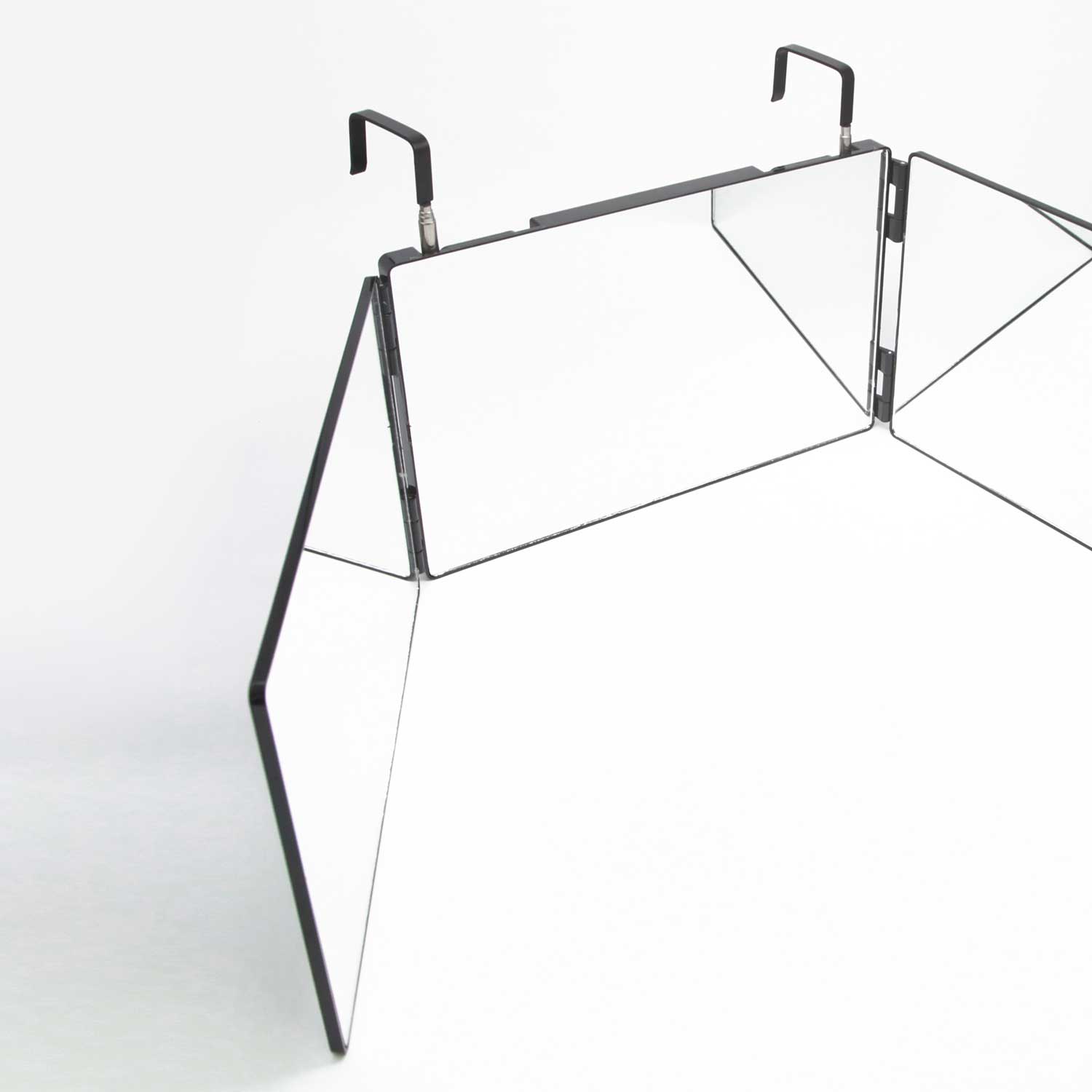 Lorreto 360 Self Cutting Mirror with Adjustable Height Hook