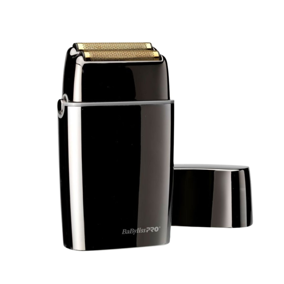 BabylissPro Cord/Cordless Metal Double Foil Shaver (Black) # FXFS2B