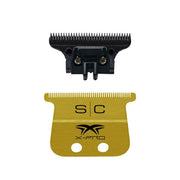 STYLECRAFT GOLD TITANIUM TRIMMER BLADE WITH BLACK DIAMOND CARBON DLC DEEP TOOTH CUTTER SET